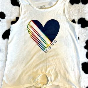 Girl’s Justice brand tank top